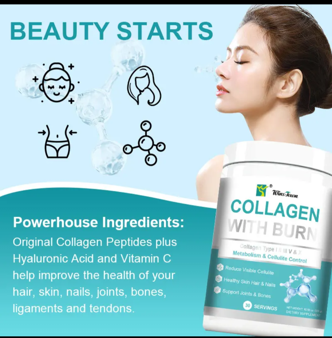 Comprehensive Collagen Blend: Features Collagen Type I, II, III, V & X.