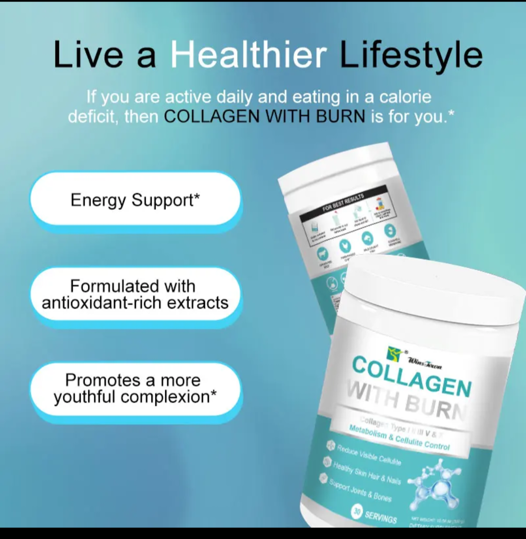 Comprehensive Collagen Blend: Features Collagen Type I, II, III, V & X.